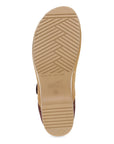 Bottom image of Bonny Mary Jane Tan/Mulberry