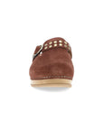 Toe image of Branson Clog Mahogany Leather