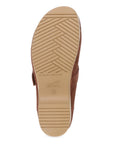 Bottom image of Branson Clog Mahogany Leather