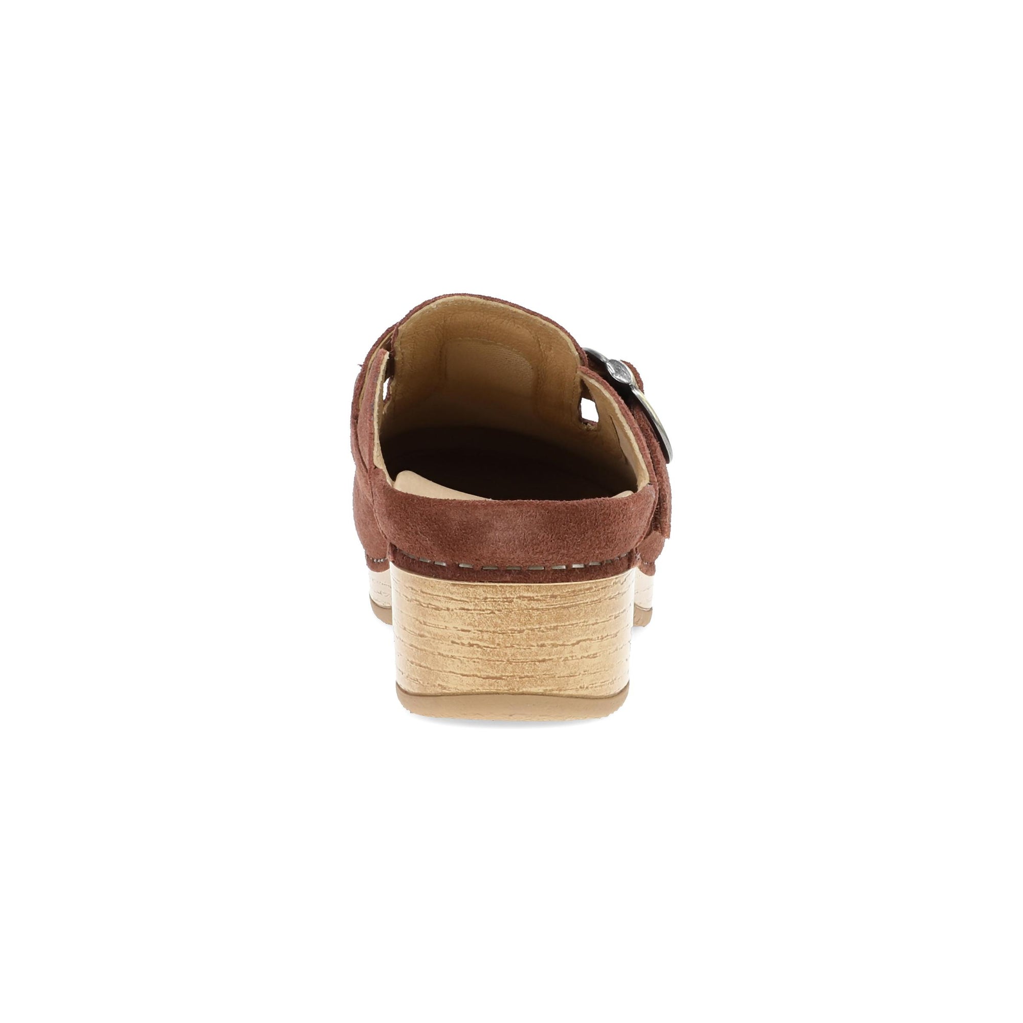 Heel image of Branson Clog Mahogany Leather