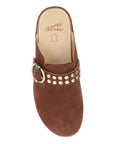 Top image of Branson Clog Mahogany Leather
