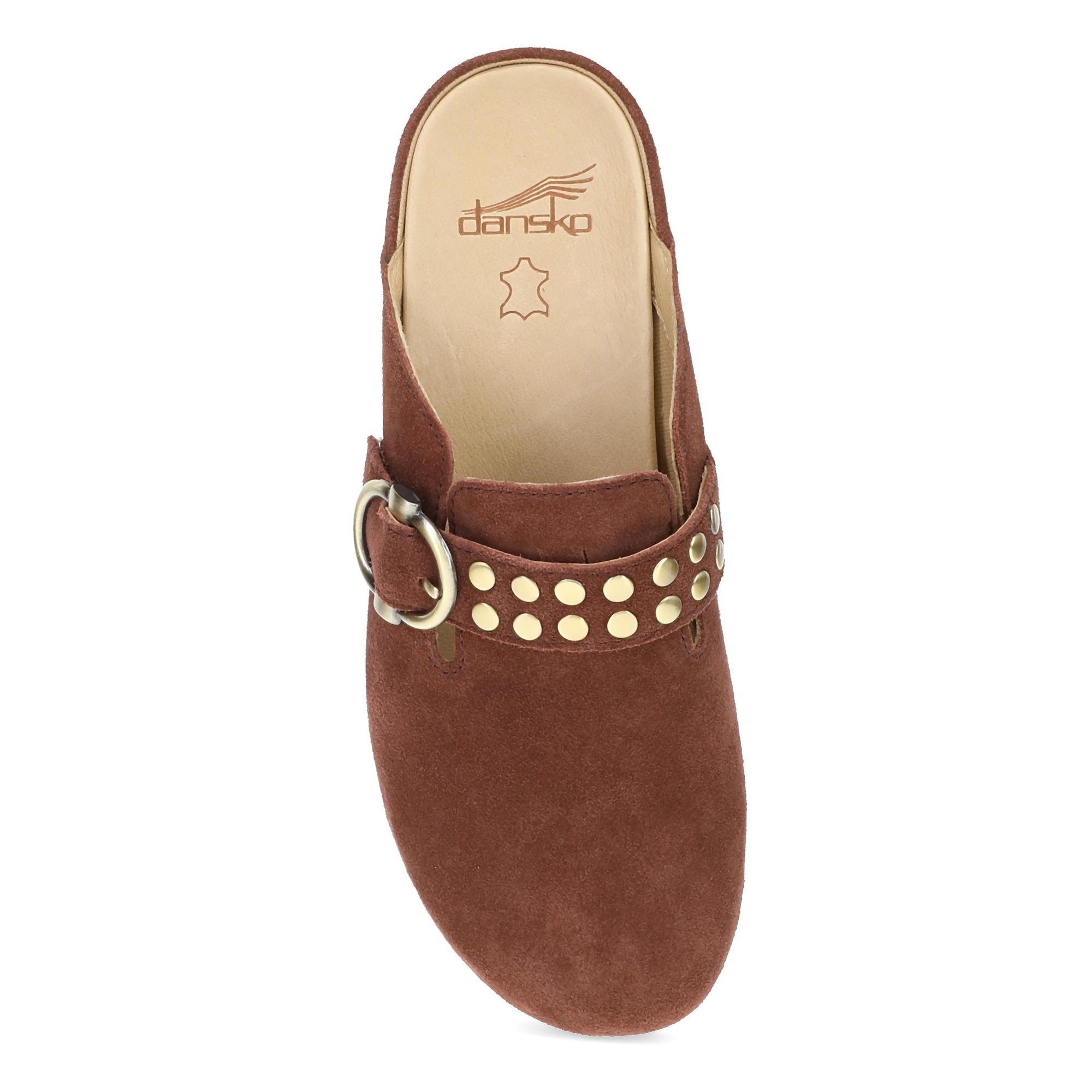 Top image of Branson Clog Mahogany Leather