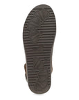 Bottom image of Merrin Stone Embossed Suede