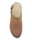 Top image of Merrin Tan Burnished Suede