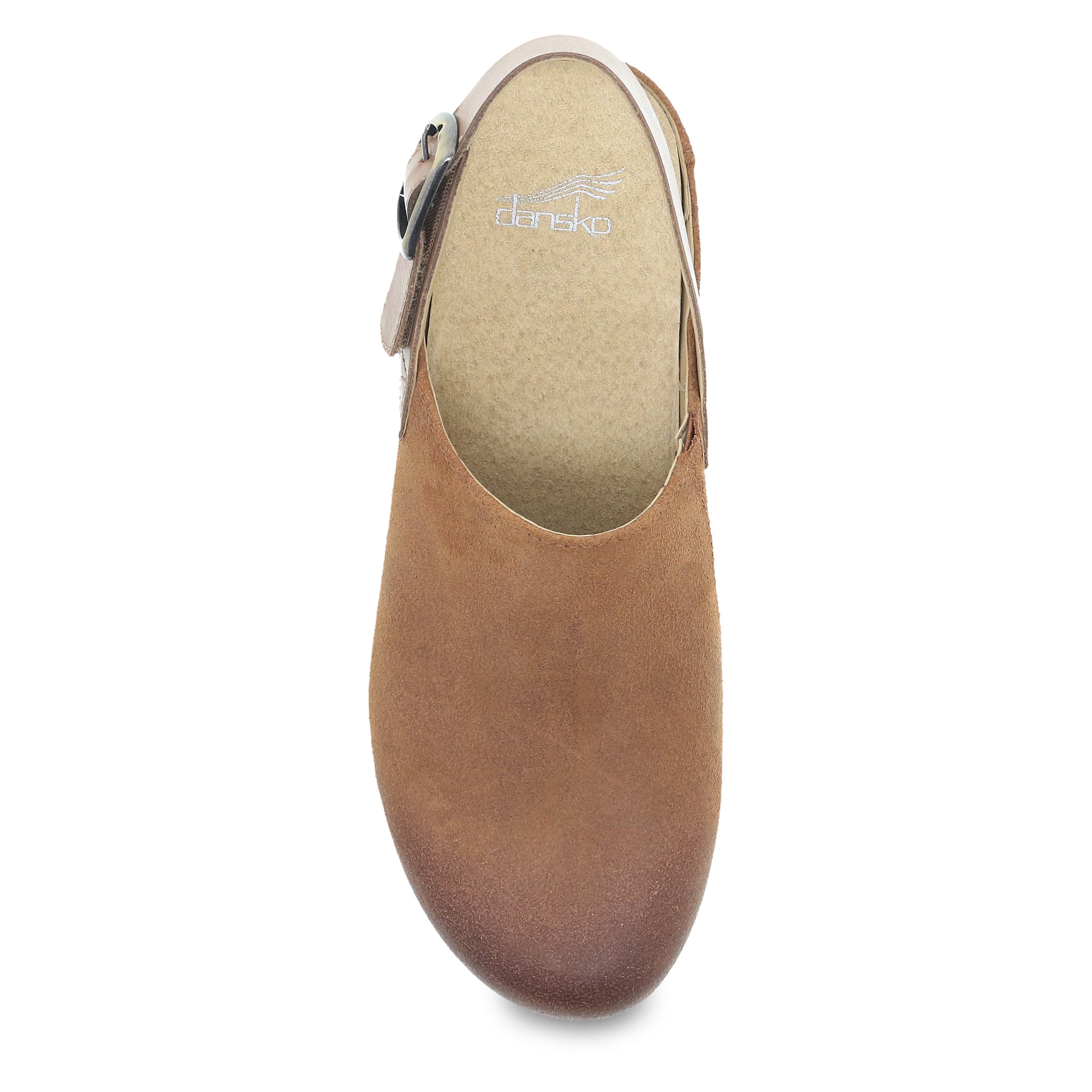 Merrin Tan Burnished Suede – Dansko