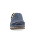 Toe image of Merrin Blue Burnished Suede