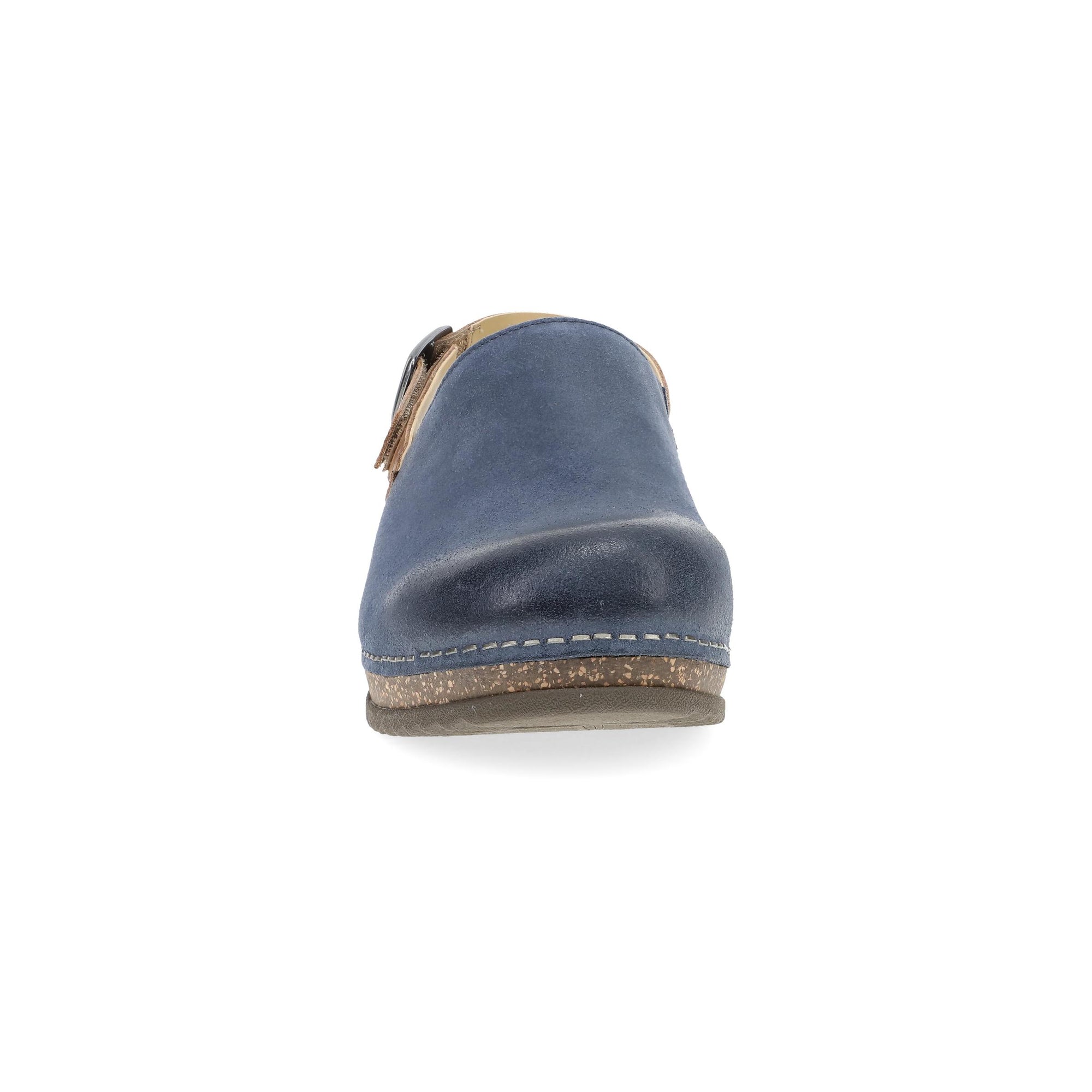 Toe image of Merrin Blue Burnished Suede