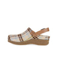 Side image of Merrin Tan Plaid