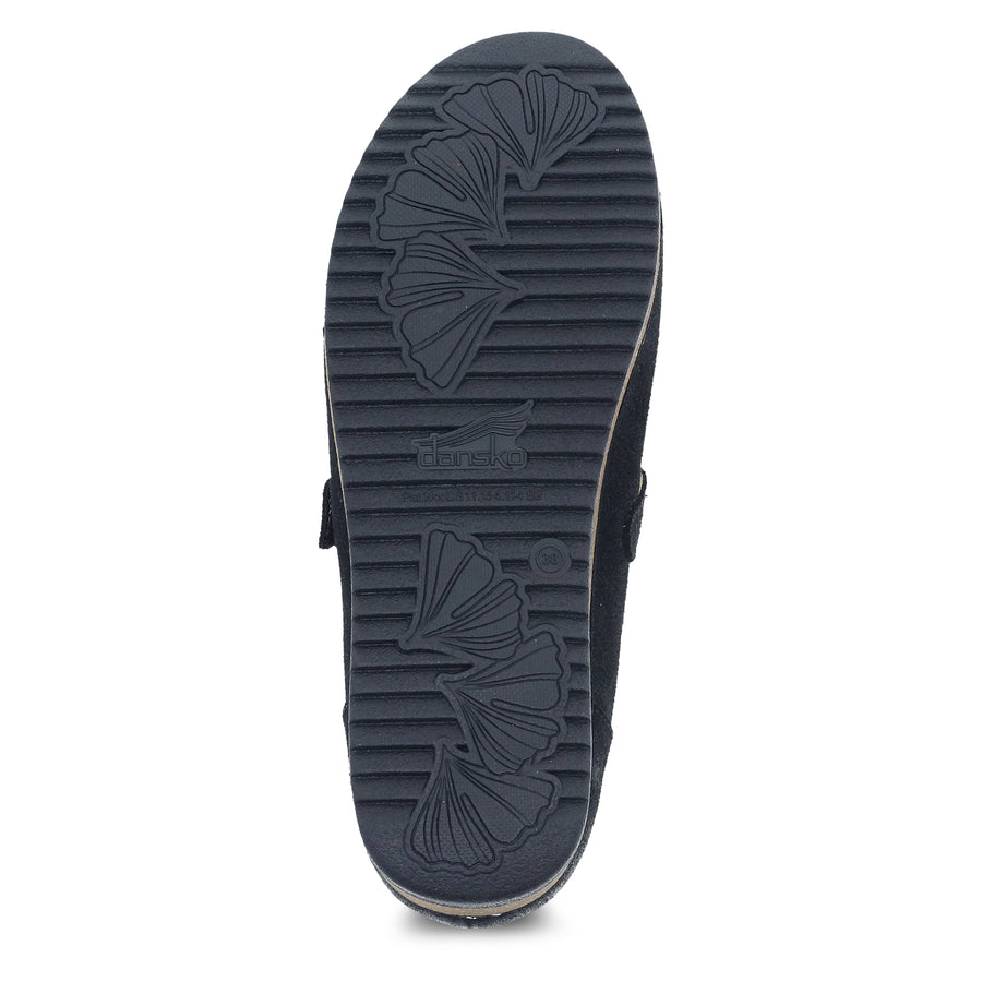 Sole image of Mika Black Burnished Suede