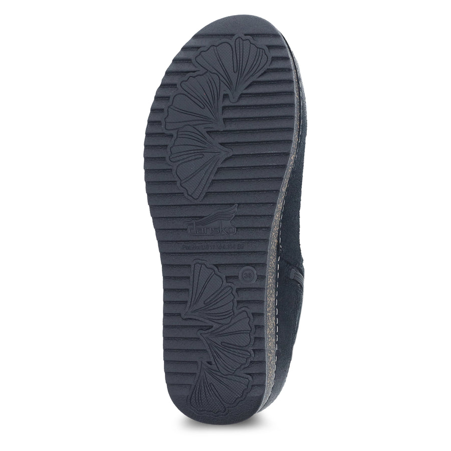 Sole image of Mitzy Black Burnished Suede