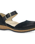 Primary image of Mae Black Burnished Suede