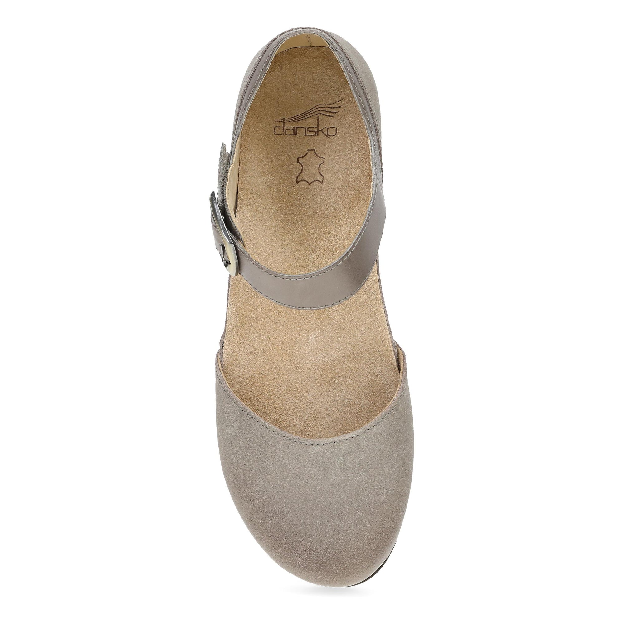 Top image of Mae Taupe Suede