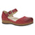 Primary image of Mae Red Burnished Suede