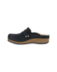 Side image of Maggy Clog Black Leather