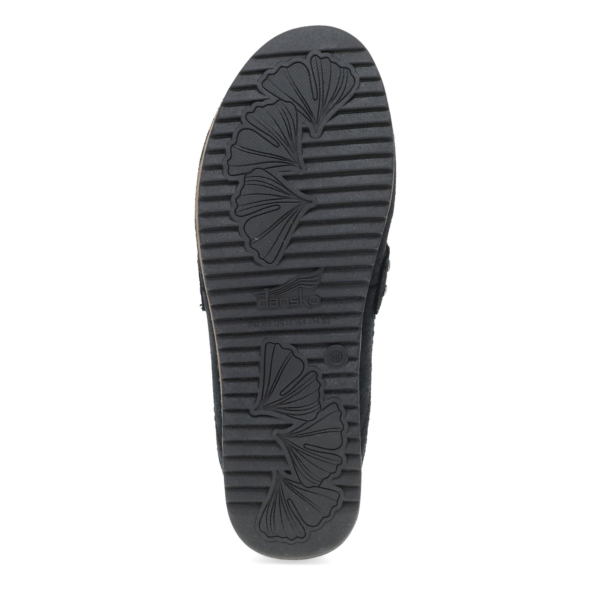 Bottom image of Maggy Clog Black Leather