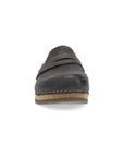 Toe image of Maggy Clog Chocolate Leather