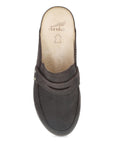 Top image of Maggy Clog Chocolate Leather