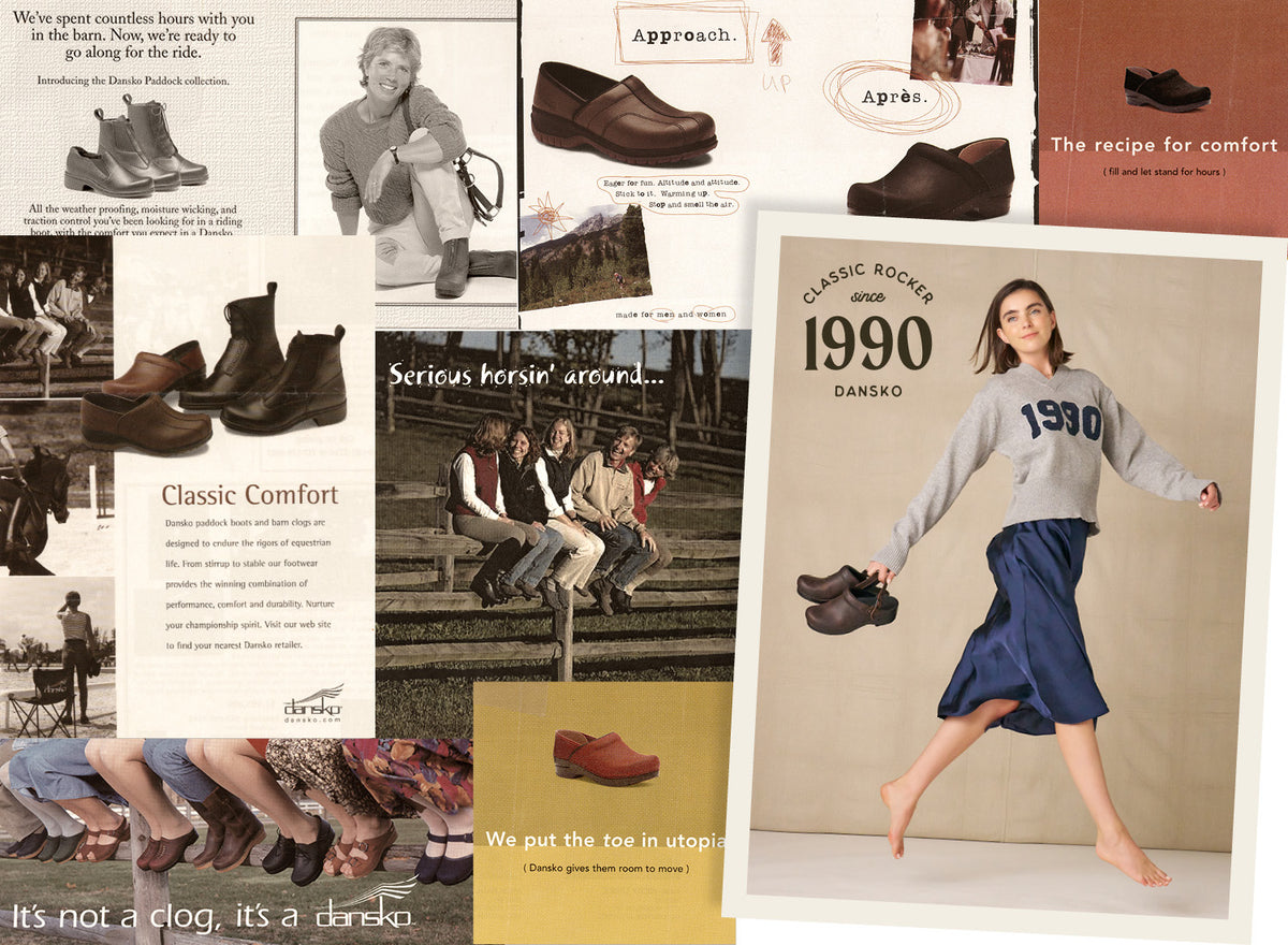 A second collage celebrating Dansko's history