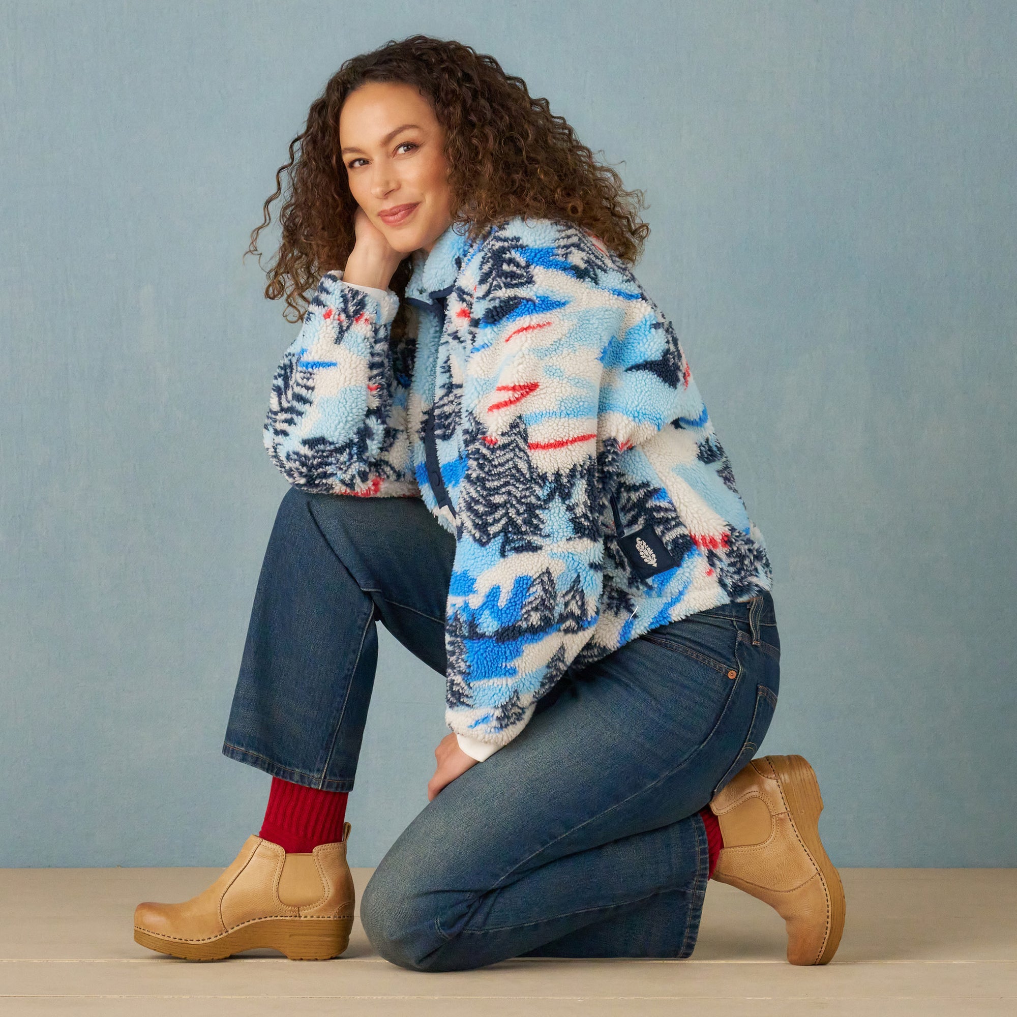 Frankie Honey Distressed