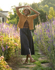 Candace Tan Burnished Nappa