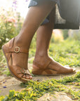 Candace Tan Burnished Nappa