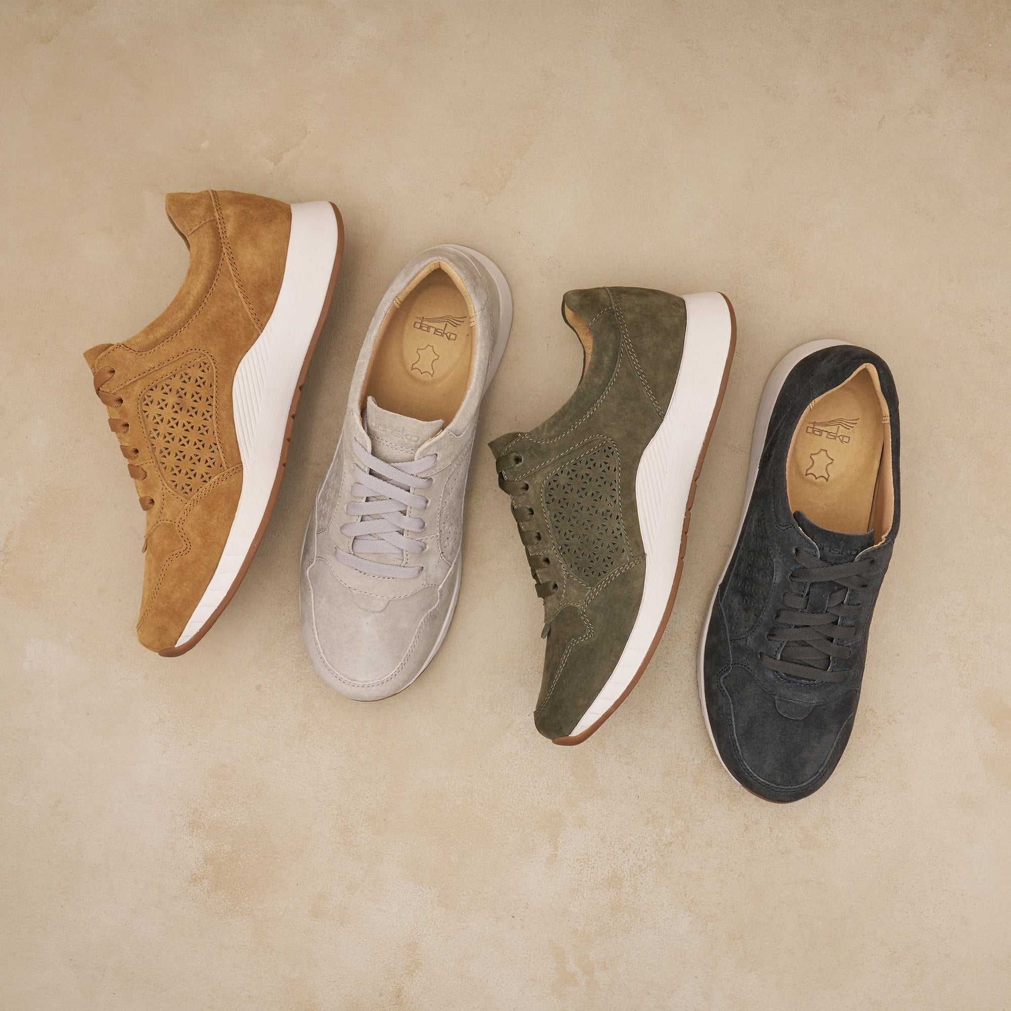 Catie Olive Suede