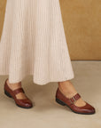 Collette Russet Burnished Nubuck