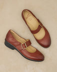 Collette Russet Burnished Nubuck