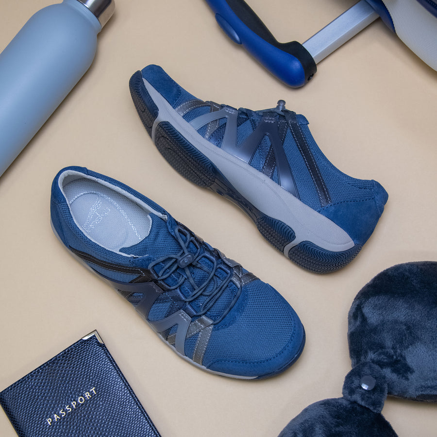 Henriette is a lightweight and supportive sneaker perfect for your travel needs.