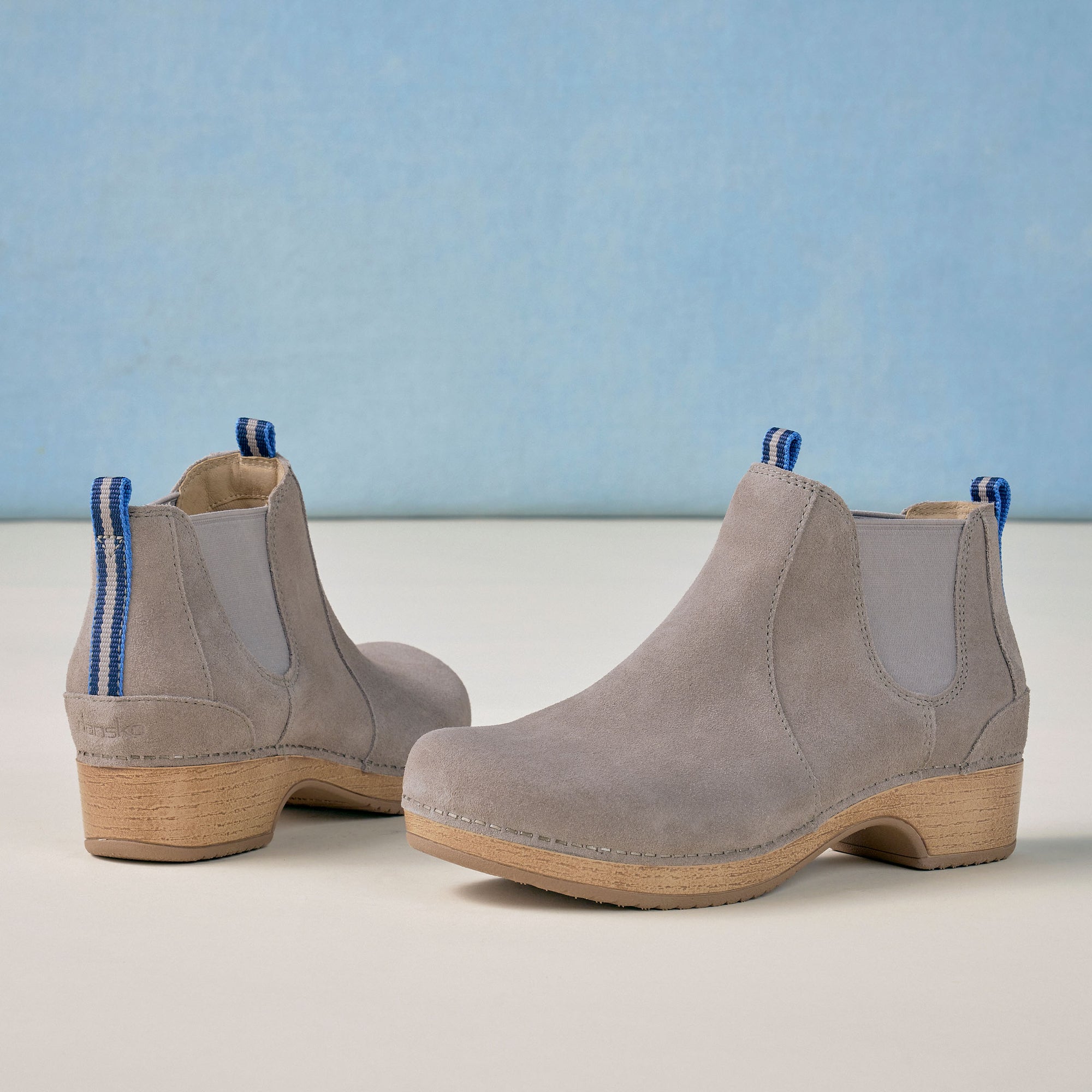Becka Taupe Suede