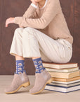 Becka Taupe Suede