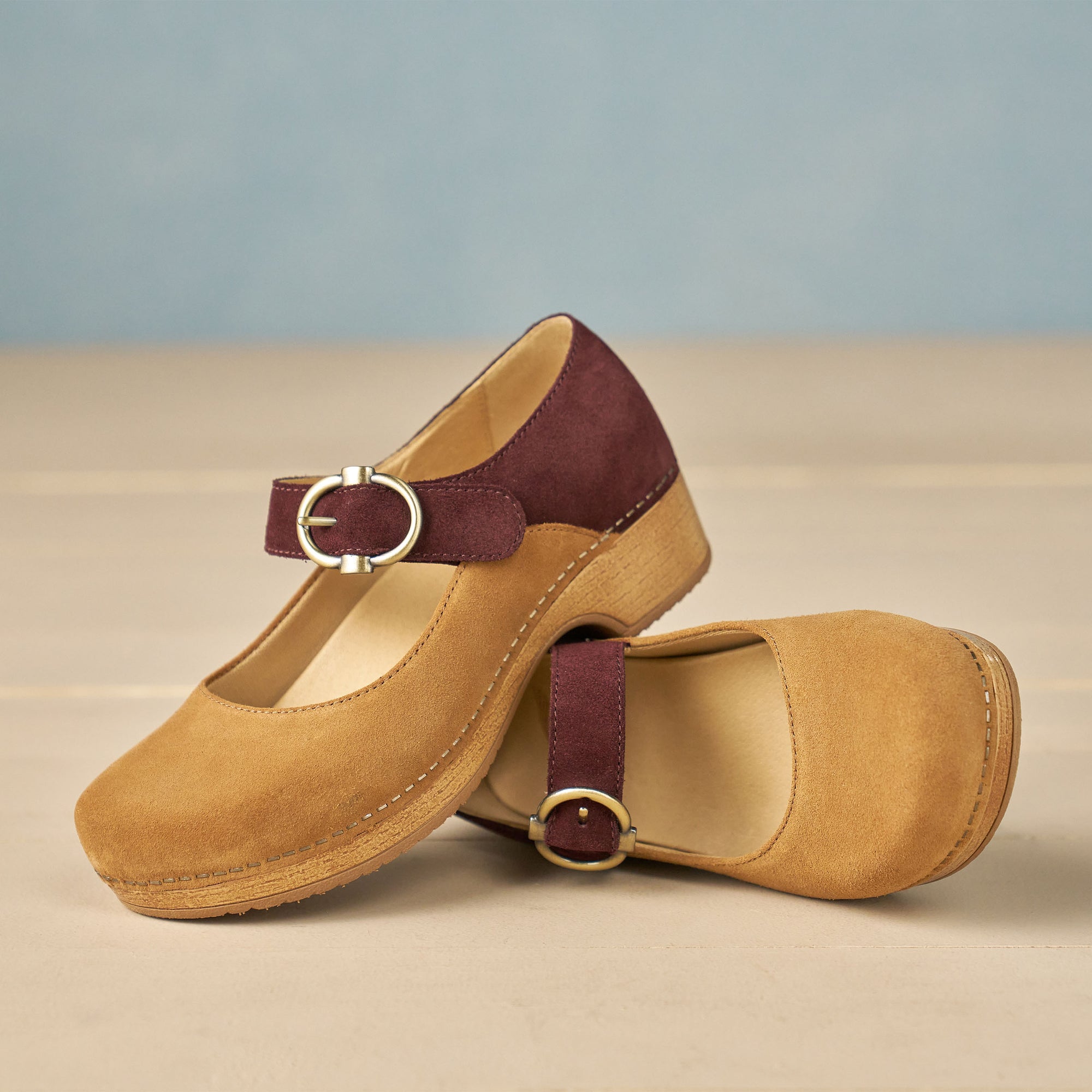 Bonny Mary Jane Tan/Mulberry