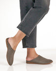 Lysa Grey/Pewter Leather