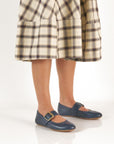 Matilda Navy Leather
