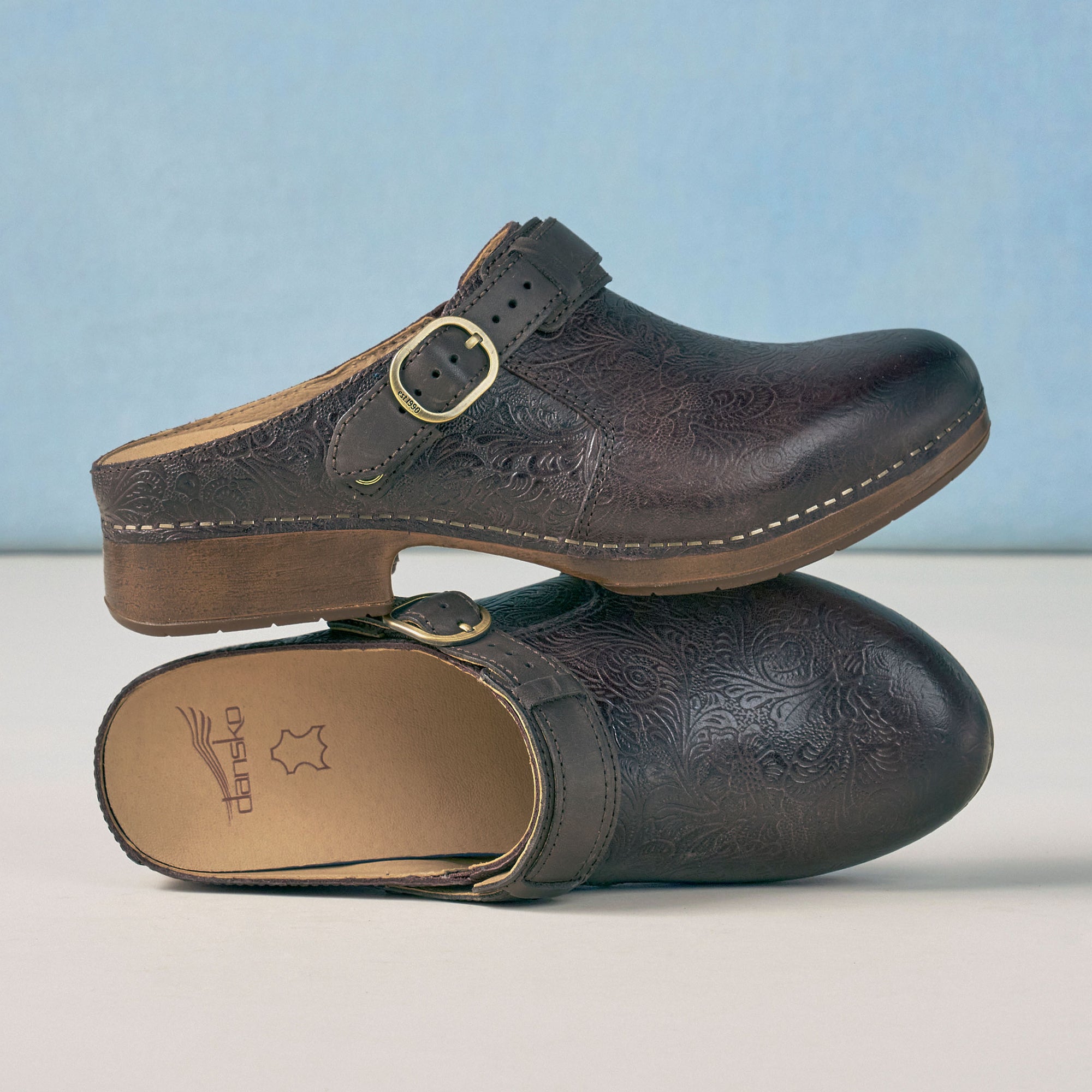 dansko dress shoes Sassy Women's Cordovan / 41 Designed for all Dansko Kira Black Calf Shoes