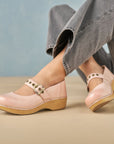 XP 2.0 Mary Jane Pink Leather