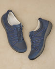 Harlyn Navy Suede