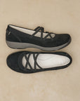 Harper Black Suede