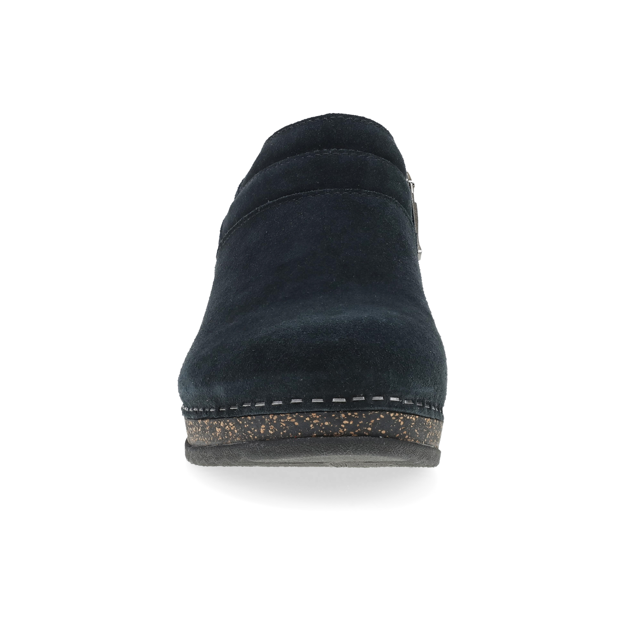 Dansko Muriel - Stivaletto Donna In Pelle Nabuk Trapuntata, Con Cerniera, Plantare In EVA E Suola In Gomma, Antimacchia Scotchgard