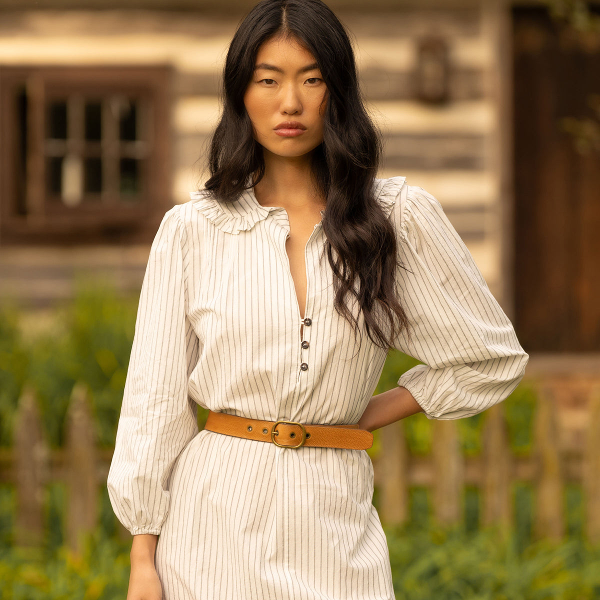 Pearson Belt Honey Distressed