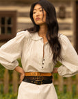 Pearson Belt Honey Distressed