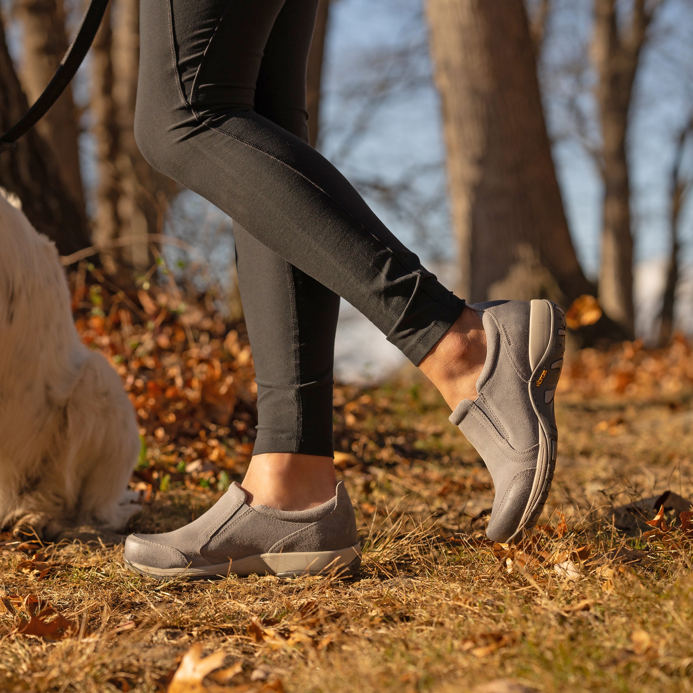◆（39g）PEVO NON - STOP PEVO Pippy Grey Waterproof Burnished Suede – Dansko
