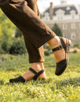 Rori Black Nubuck