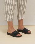 Twyla Black Leather