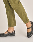 Stacy Black Waxy Burnished