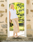 Stella White Woven