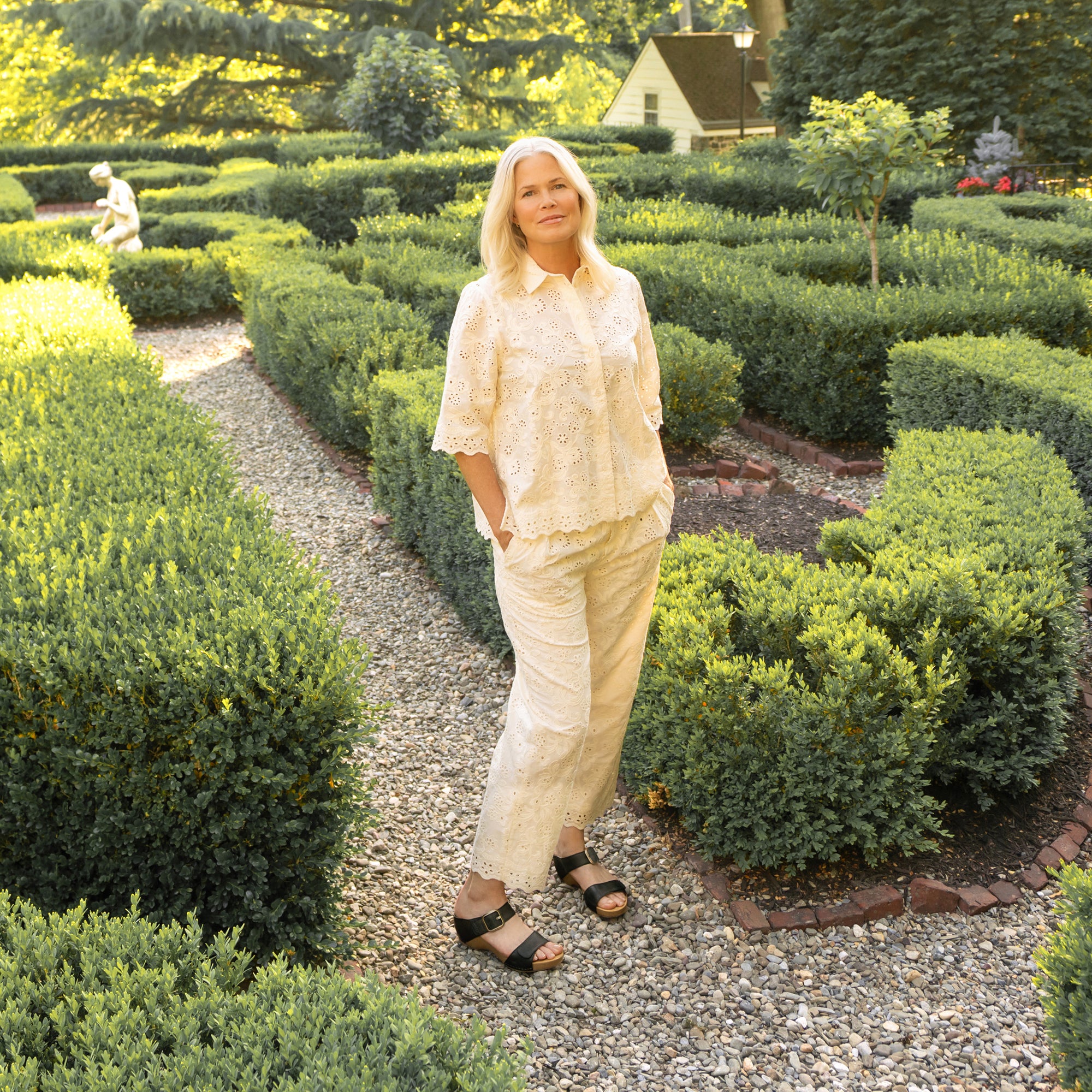 Tanya Black Milled Burnished