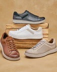 Trevor Tan Burnished Calf