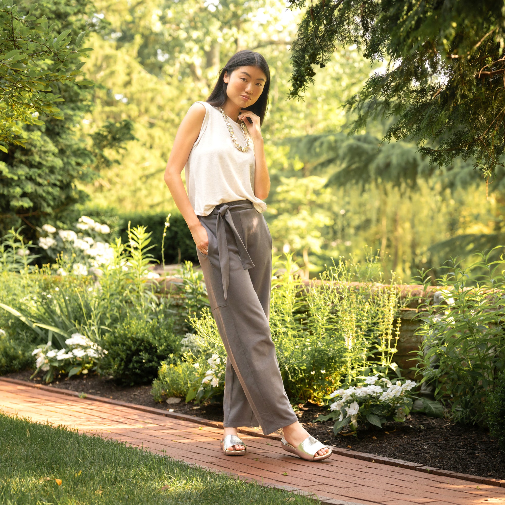 Twyla Pewter Metallic