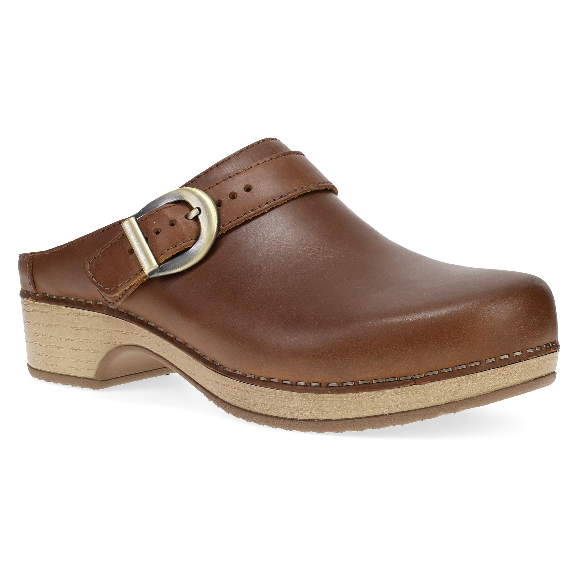 Dansko ブラウン クロッグ 37 Baylor Tan Oiled Pull Up – Dansko